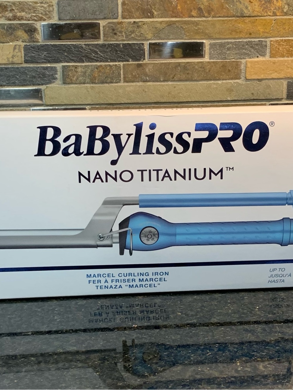 BaByliss Professional Nano Titanium Marcel Iron 3/4” Brand New Open Box Tested
